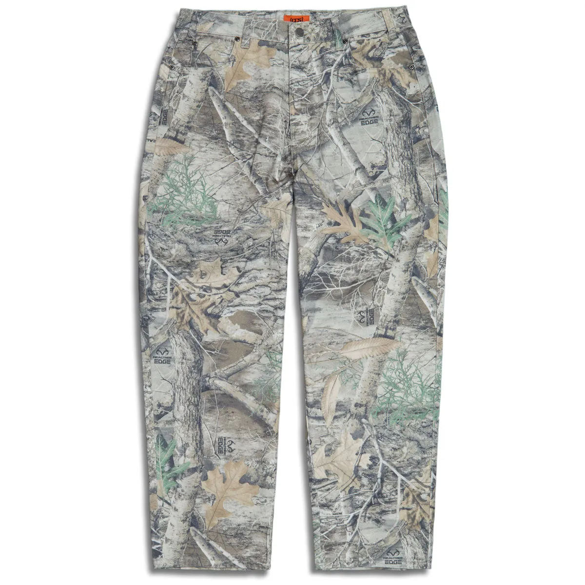 CCS Baggy Taper Denim Jeans - Realtree Faded Edge Easy Layer