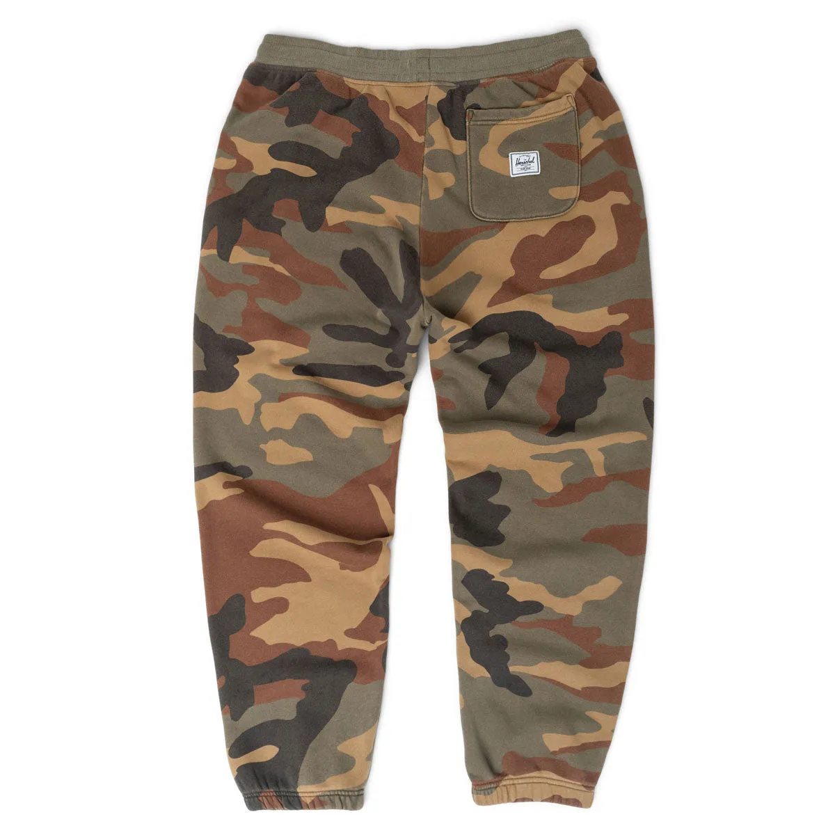 Modern Relaxed Utility Fit Herschel Supply Vintage Wash Classic Sweatpants - Woodland Camo