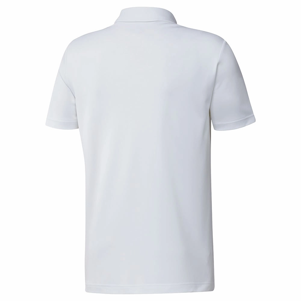 adidas Chest Print Polo Shirt - White Comfy Wardrobe