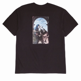 Fucking Awesome Believe T-Shirt - Black Cozy Layers Basic Wardrobe Piece