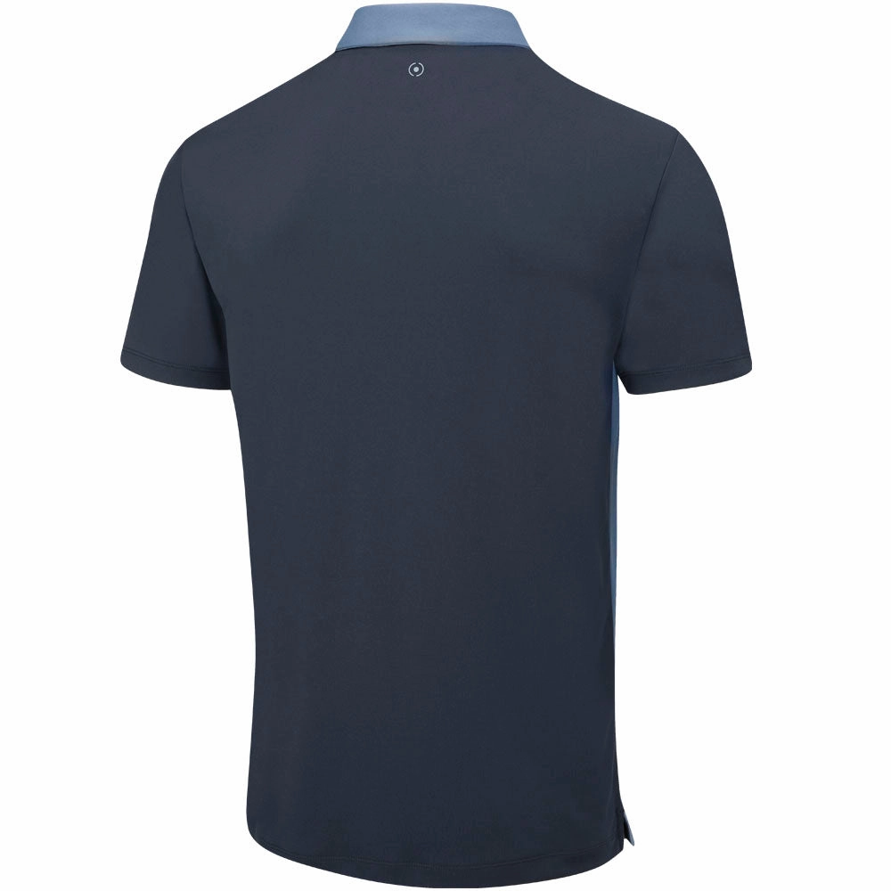 Heat Transfer Printing Ping Bodi Polo Shirt - Coronet Blue/Navy