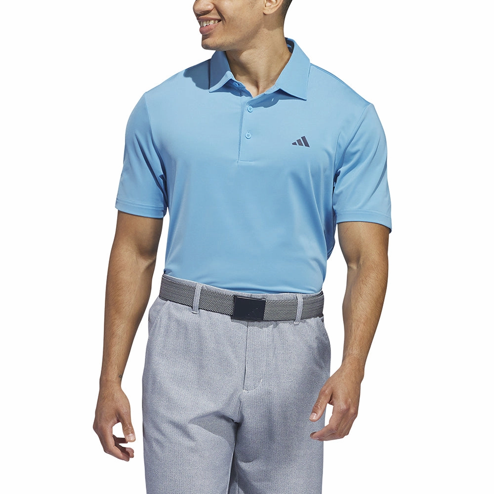 adidas Ult365 Solid Polo Shirt - Semi Blue Burst Unique Design