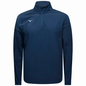 product warranty Mizuno Drop 1/4 Zip Pullover - Navy