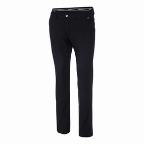 Galvin Green Noah Trouser - Black ElasticWaistband Perfect Layer