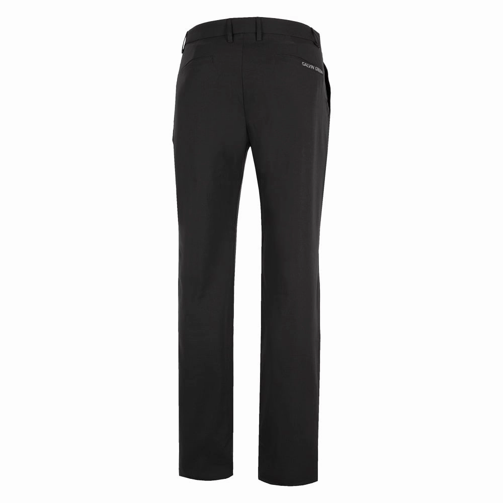 WrinkleFreeFabric Smart Utility Galvin Green Noah Trouser - Black