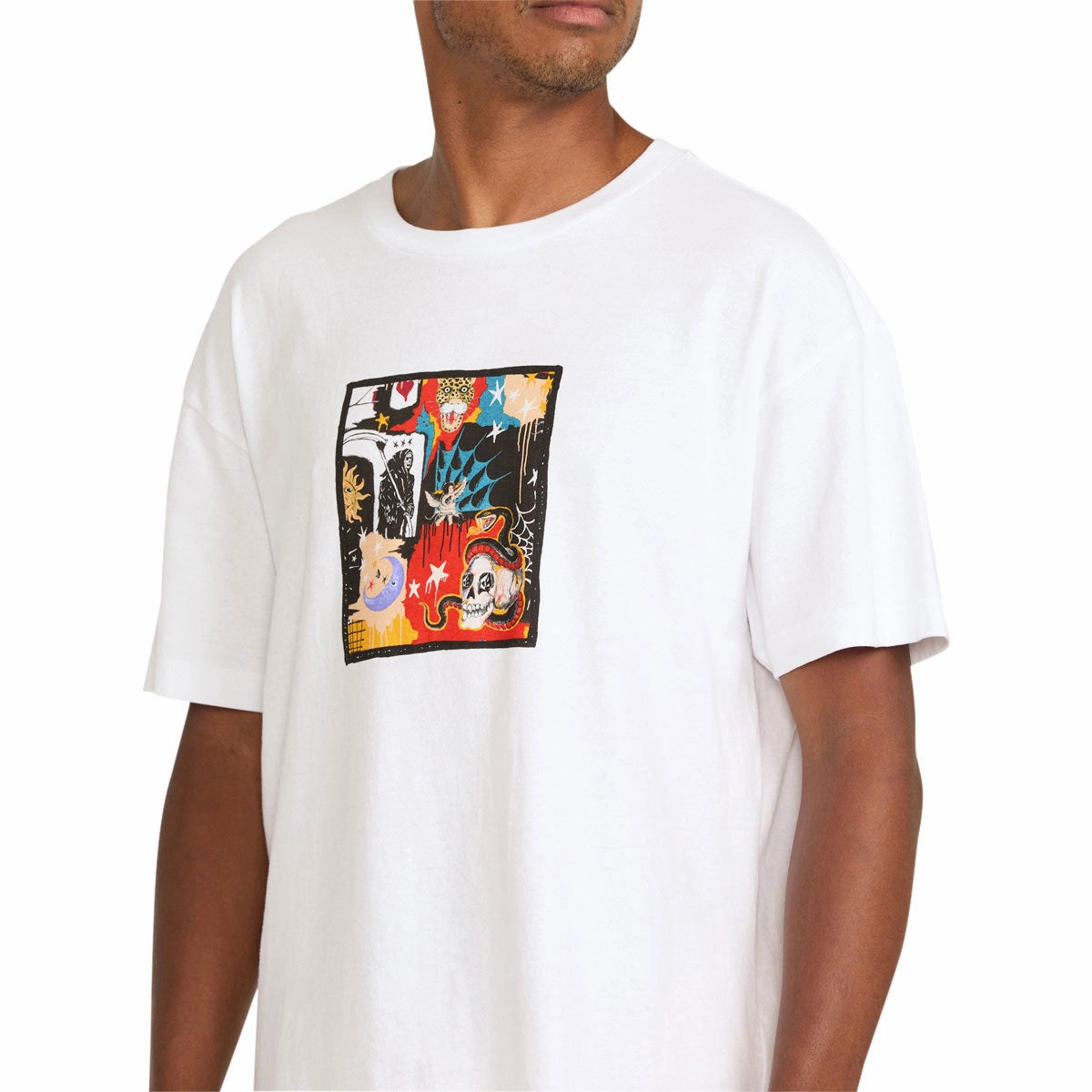 Weekend Outfit Summer Favorite Volcom FA Seth Conboy Web T-Shirt - White