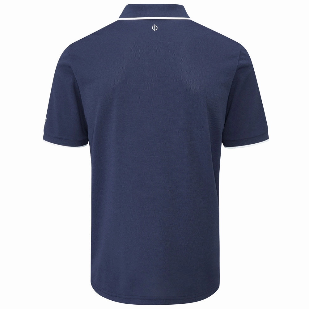 Timeless Look Wear Eye-Catching Oscar Jacobson Cooper Polo Shirt - Navy