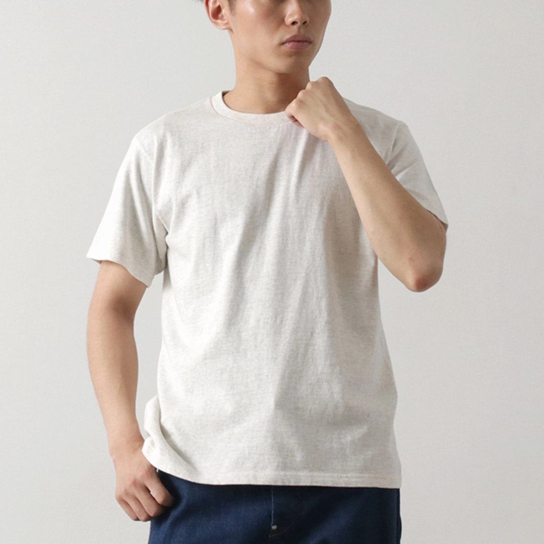 FILMELANGE / Dos Organic Raffy Jersey T-Shirt Stretchable Armholes