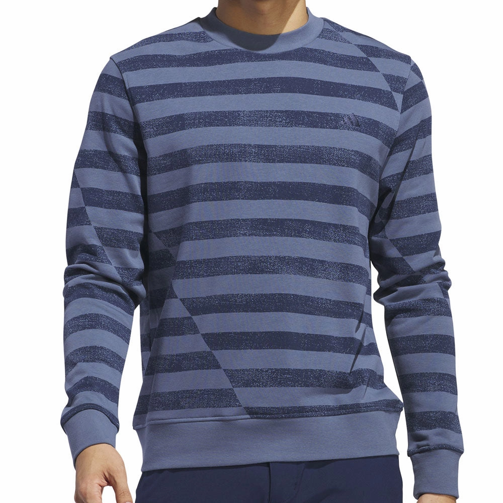 Casual Chic adidas Printed Crew Neck Pullover - Preloved Ink/Collegiate Navy