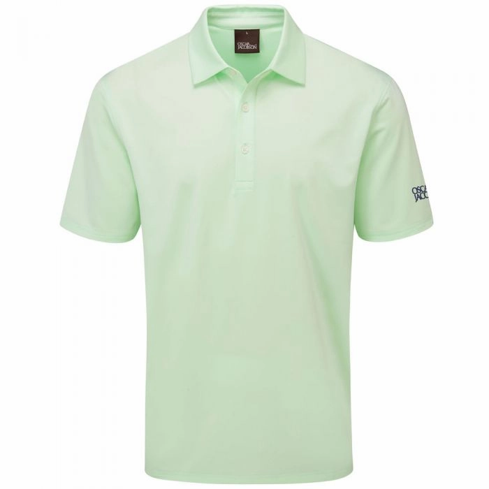 Oscar Jacobson Chap Polo Shirt - Mint Easy and Relaxed UPF Rated Fabric