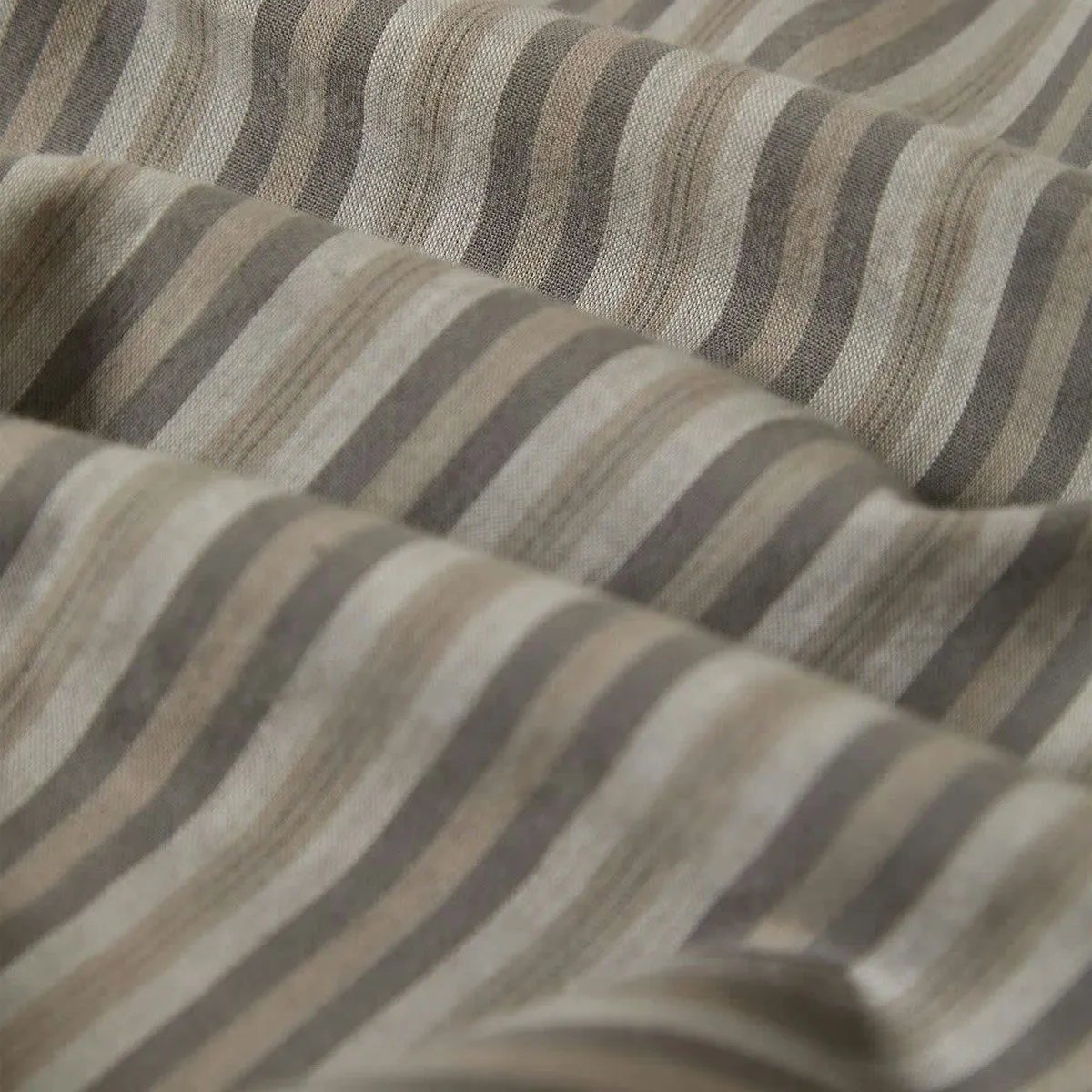 Tagless label Exclusive Collection Brixton Charter Stripe Shirt - Charcoal Grey