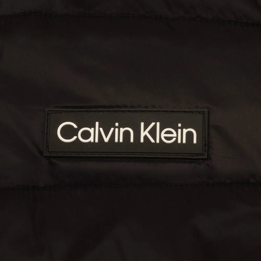 Nylon Material collection Calvin Klein Somme Valley Hybrid Gilet - Black