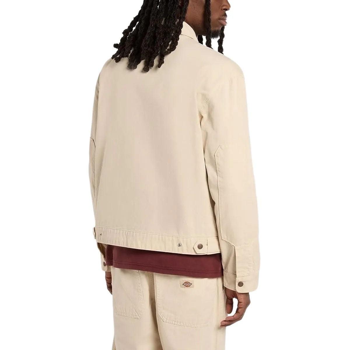 Dickies Fort Smith Trucker Jacket - Wood Ash Solid Color