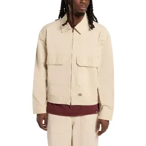 Dickies Fort Smith Trucker Jacket - Wood Ash Noise Reduced Fabric AbrasionResistant