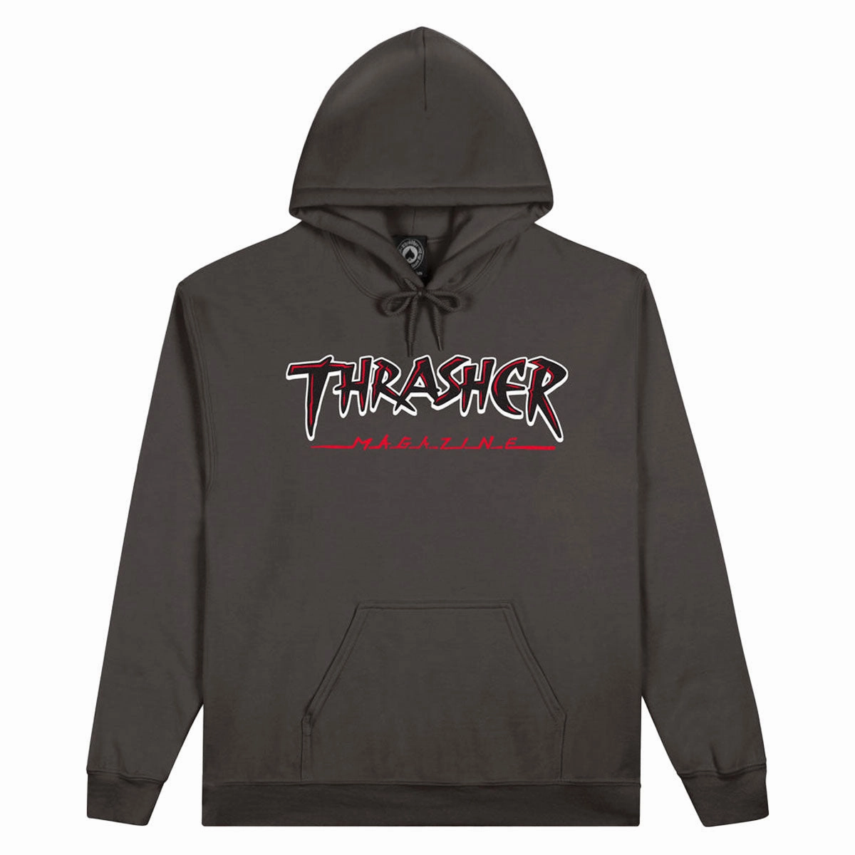 Thrasher Slash Hoodie - Charcoal Camping Essential