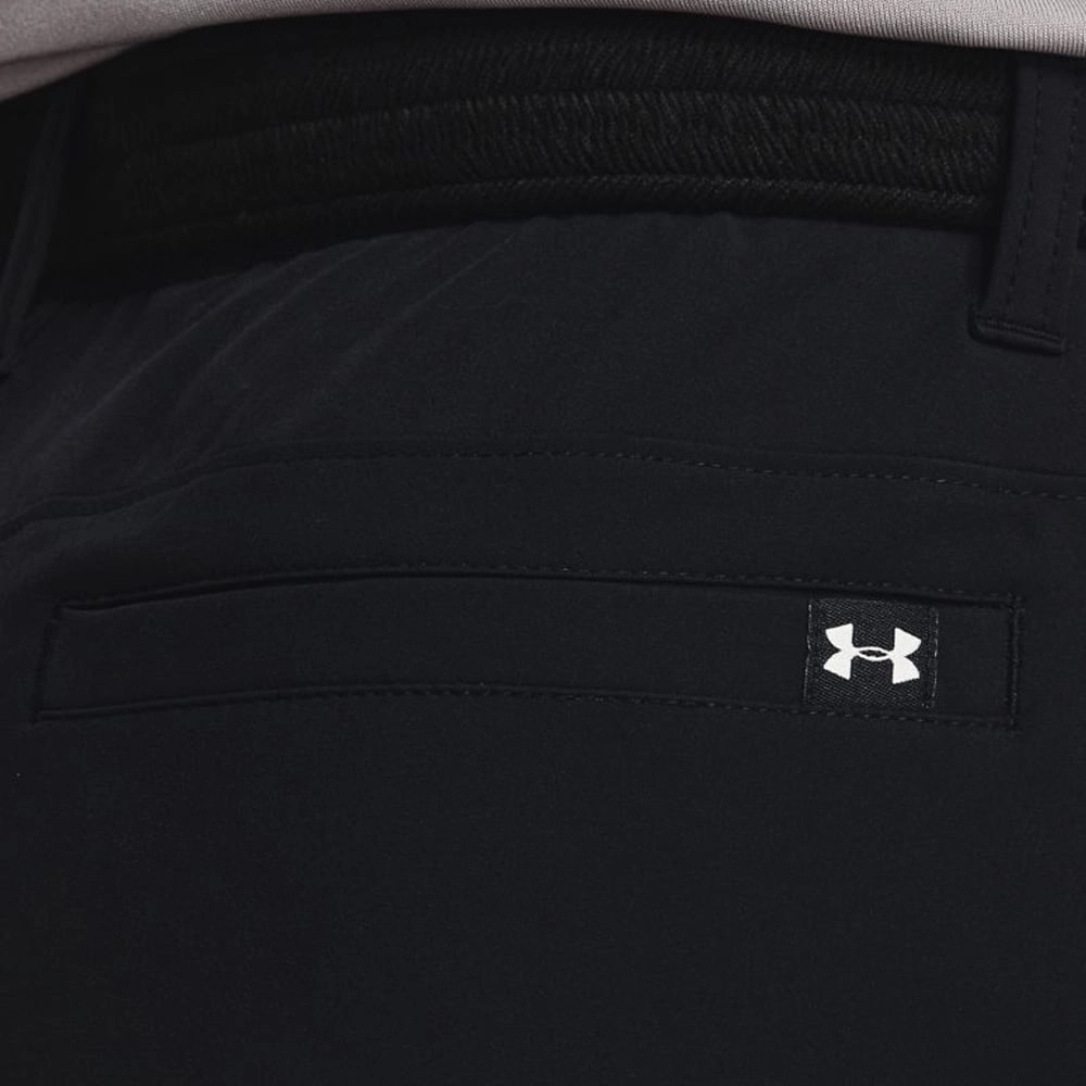 Under Armour Drive Tapered Trousers - Black/Steel Medium Heather/Halo Gray Comfort Waist