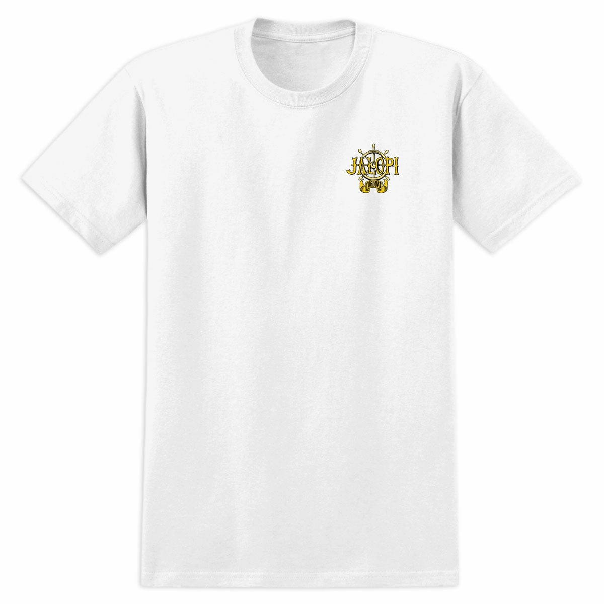 Low Environmental Impact Anti-Hero Jalopi Tugboat T-Shirt - White