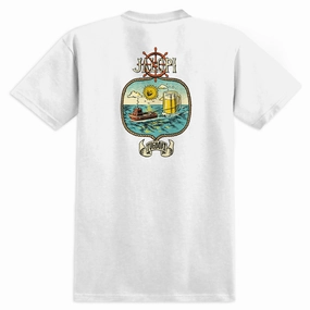 Soft Touch Anti-Hero Jalopi Tugboat T-Shirt - White