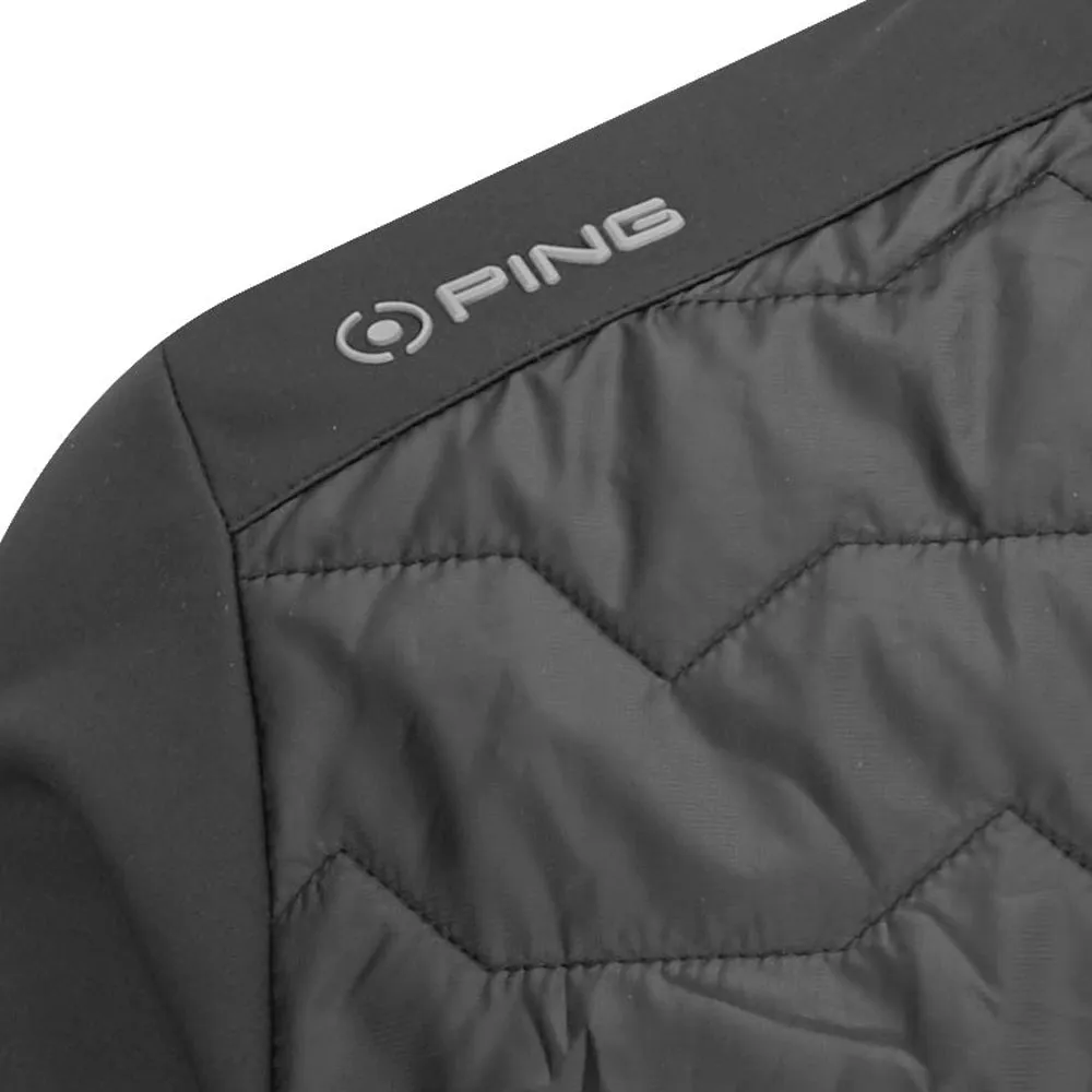 Ping Norse Primaloft S2 Zoned Wind Jacket - Black Impact Absorbing Back Panels Moisture Wicking Inner