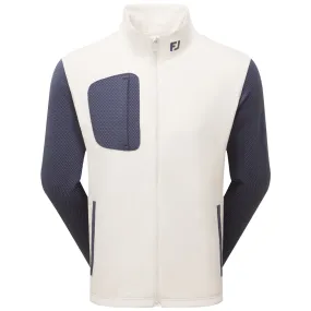 Odor Resistant Finish FootJoy Thermoseries Hybrid Jacket - Stone/Charcoal