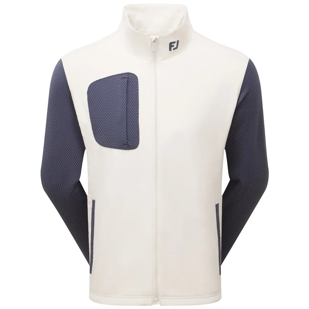 Odor Resistant Finish FootJoy Thermoseries Hybrid Jacket - Stone/Charcoal