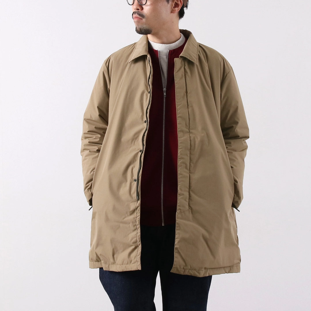 NANGA / HINOC Down Soutien Collar Coat Pre Shrunk Cotton Blend Street Fashion