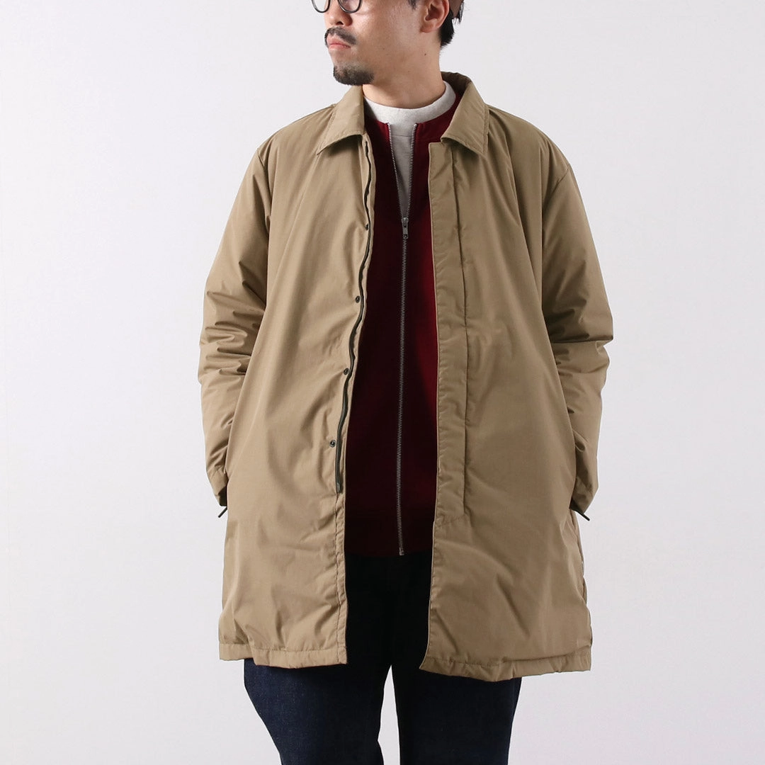 Soft Shell Hiking Trail Outfit NANGA / HINOC Down Soutien Collar Coat