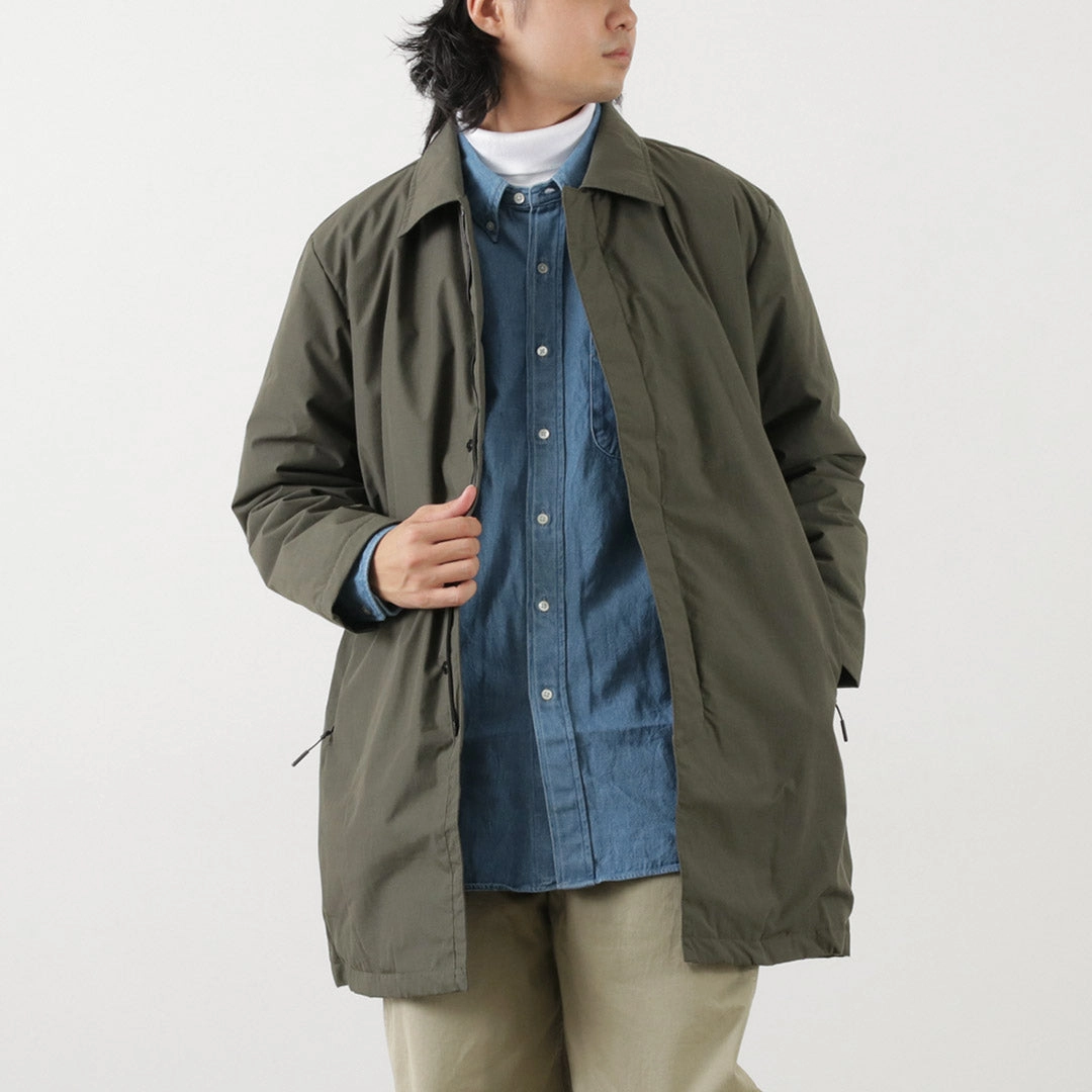 NANGA / HINOC Down Soutien Collar Coat Elastic hem