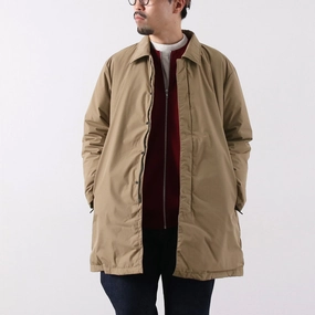 NANGA / HINOC Down Soutien Collar Coat Pre Shrunk Cotton Blend Street Fashion