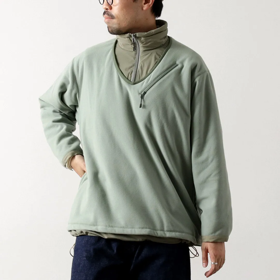 Non Restrictive Movement JUGEM / Nylon Fleece Combination Anorak
