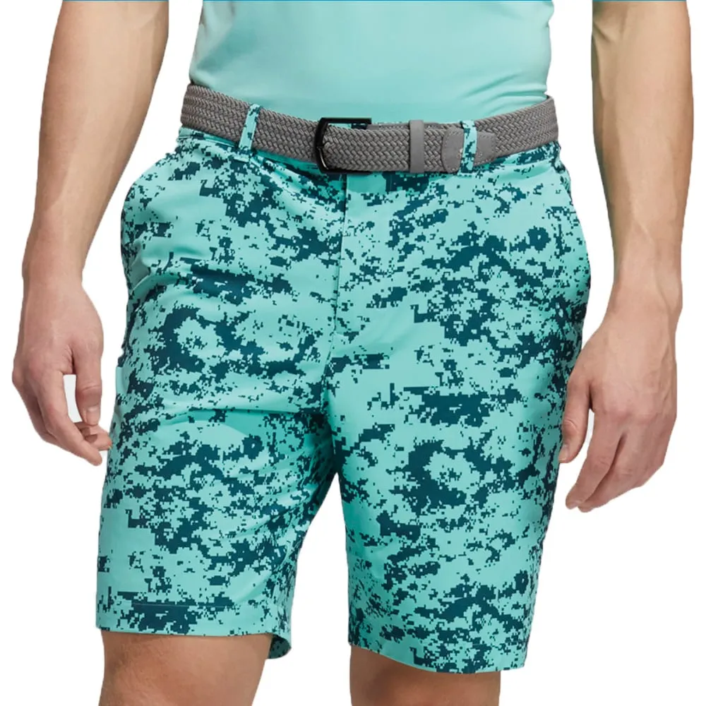 Flexible Waistband adidas Ultimate365 Camo Shorts - Wild Teal