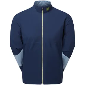 FootJoy HydroLite X Waterproof Jacket - Slate/Navy/Primrose Softshell Technology Contemporary Fit