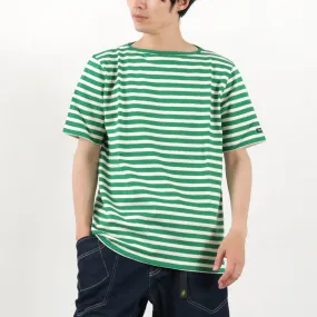 Indoor Event Unique Design TIEASY / HDCS Boatneck Short Sleeve Striped Basque Shirt