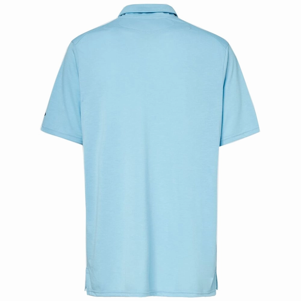 Chill Comfort Everyday Trend Oakley Azalea Stripe Polo Shirt - Aviator Heather