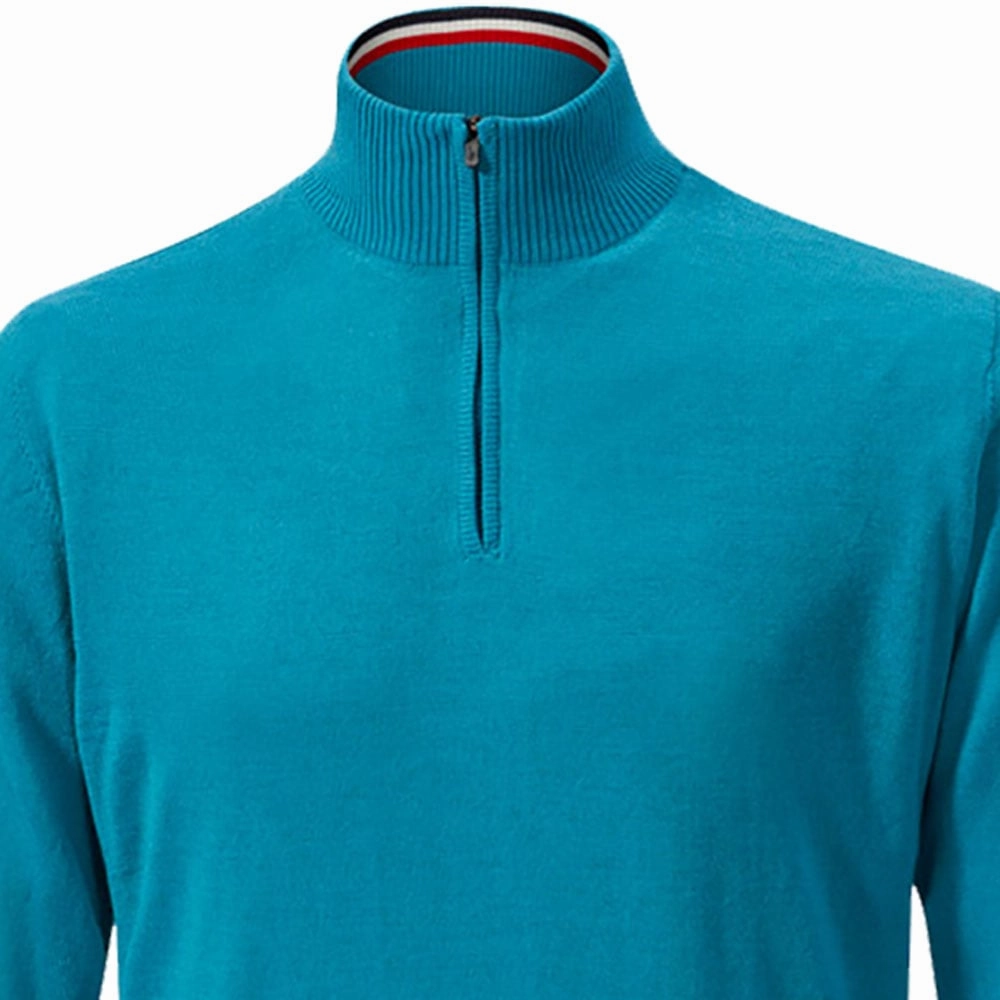 Smart Casual Mizuno Windproof Jumper - Enamel Blue