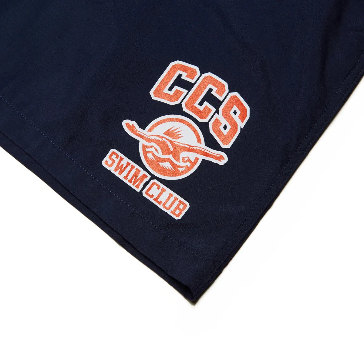 Layered Protection System Tight Fit CCS Swim Club Hybrid Shorts - Navy