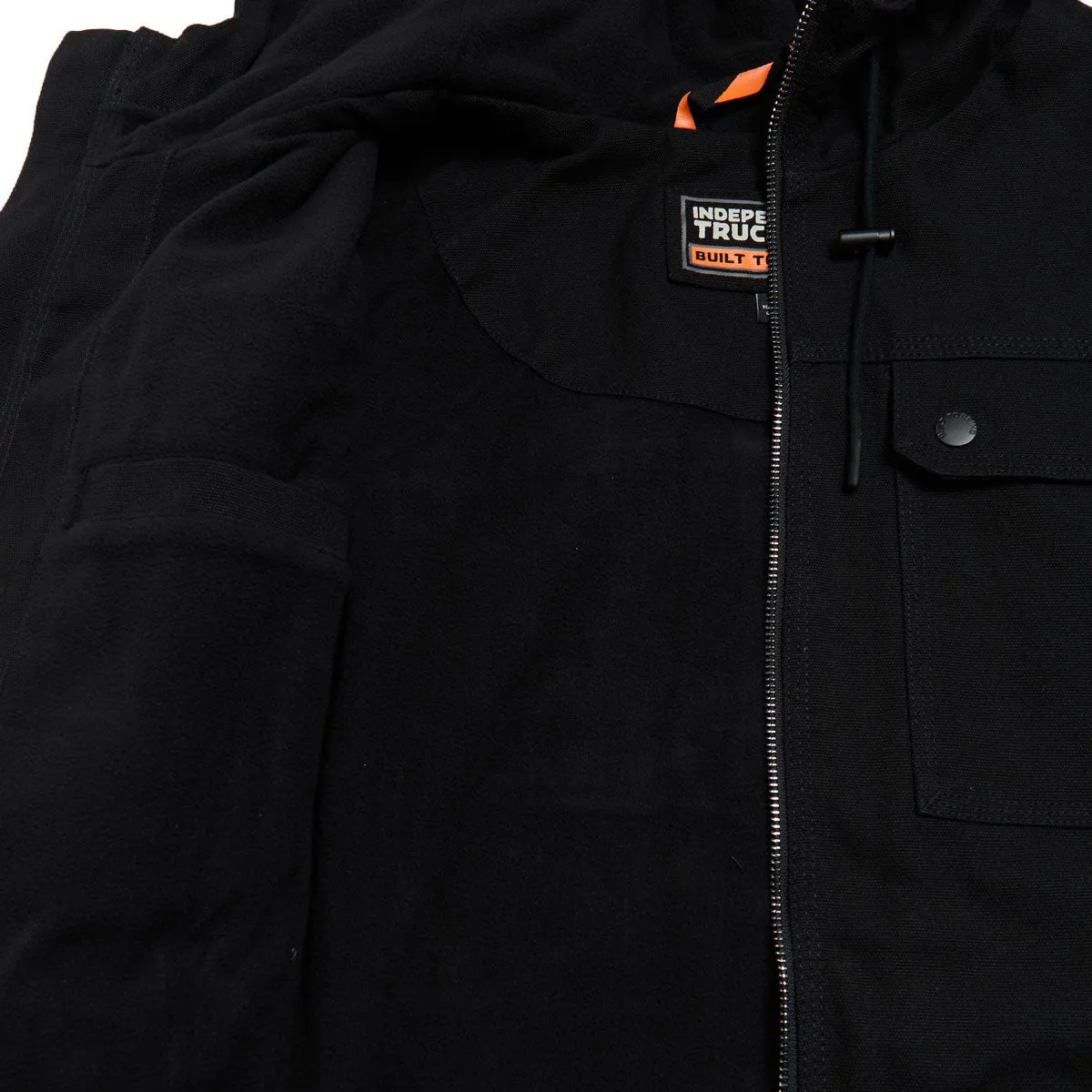 Independent Built To Grind Work Jacket - Black Sporty Casual