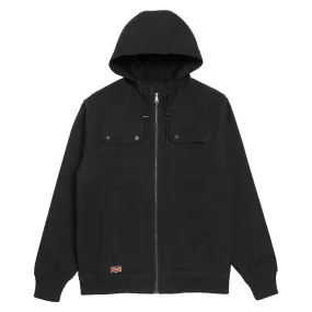 Anti Pill Technology Simple Detail Independent Built To Grind Work Jacket - Black