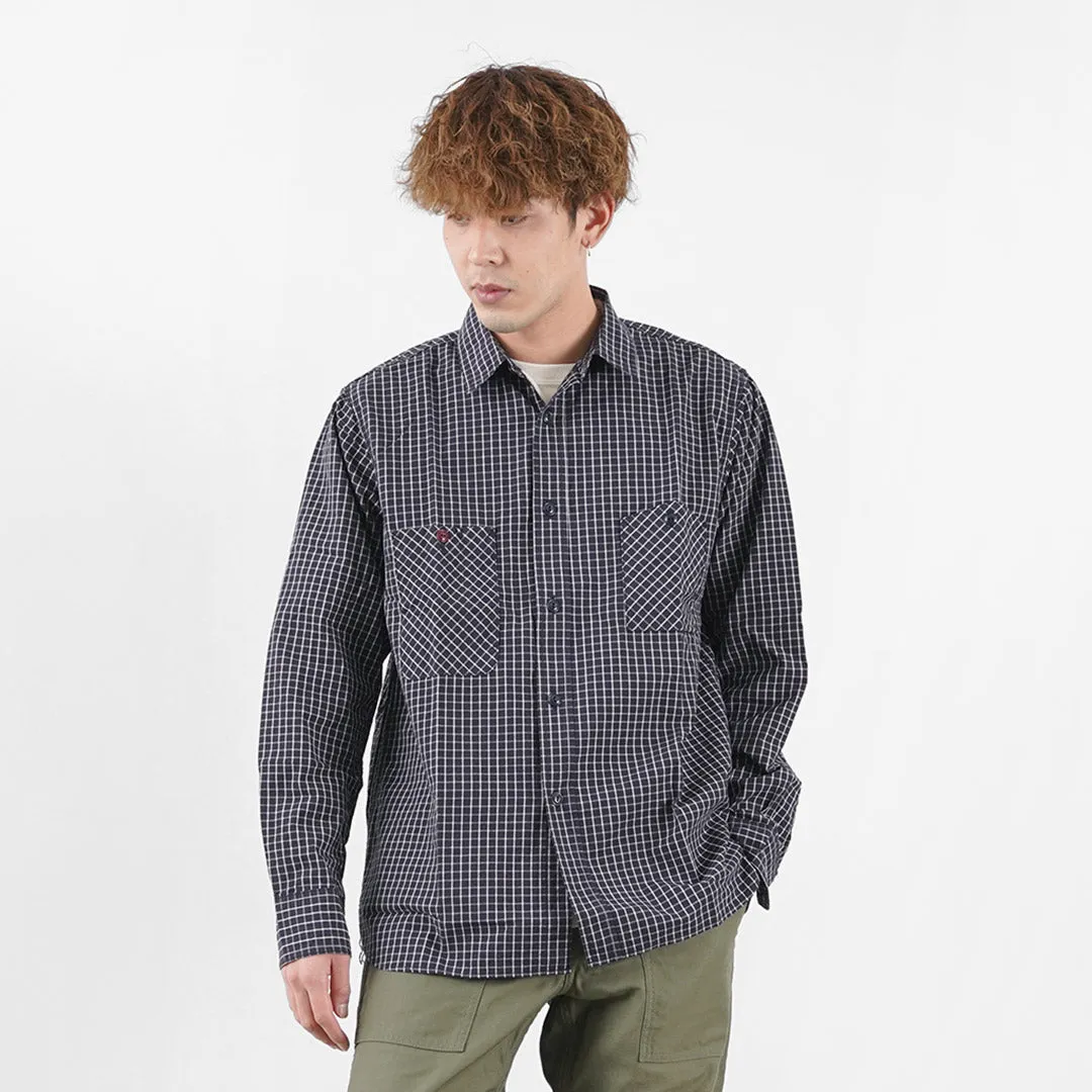 FOB FACTORY / F3489 GRAPH CHECK WORK SHIRT Luxury Feel