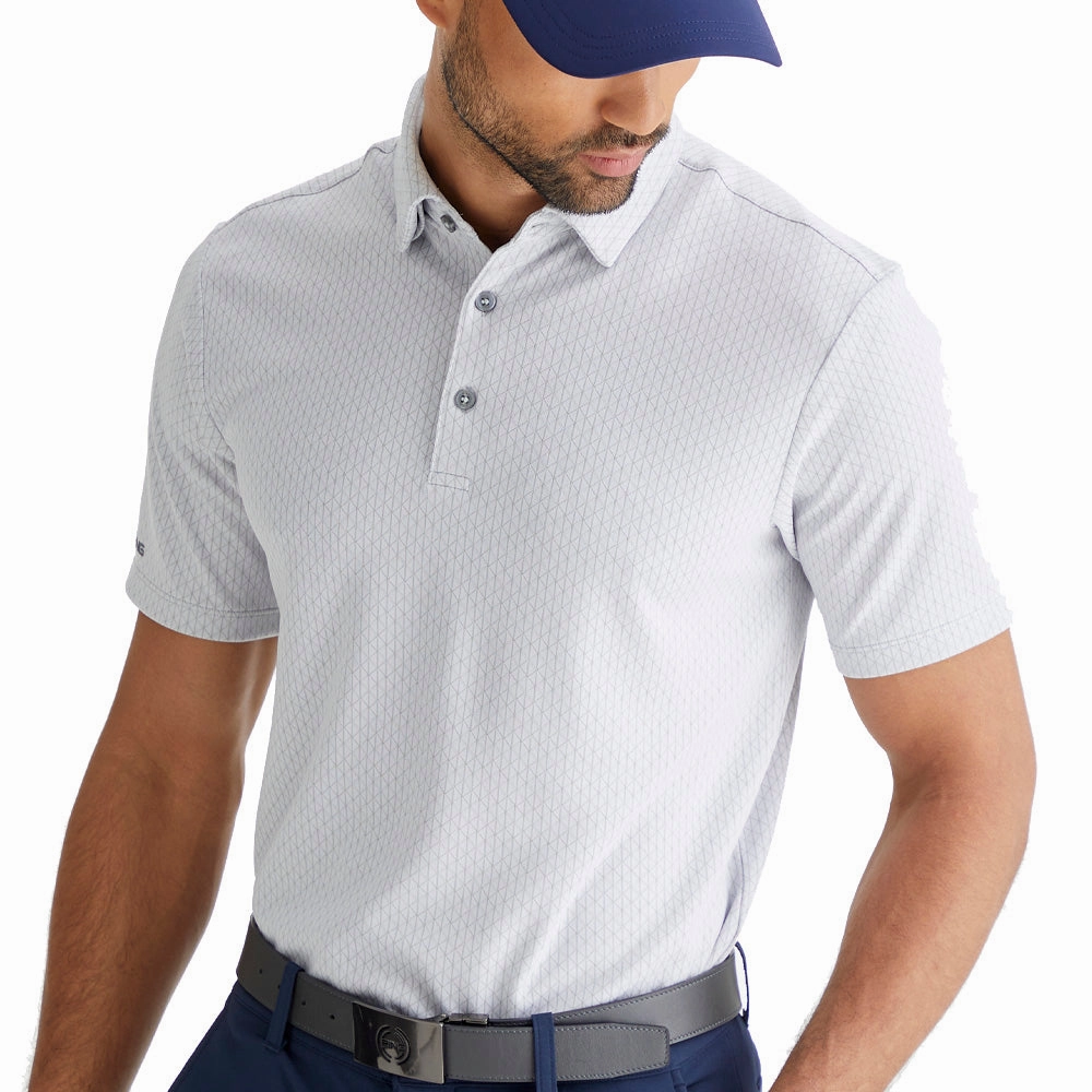 Ping Hershel Polo Shirt - Silver Multi Casual Layer