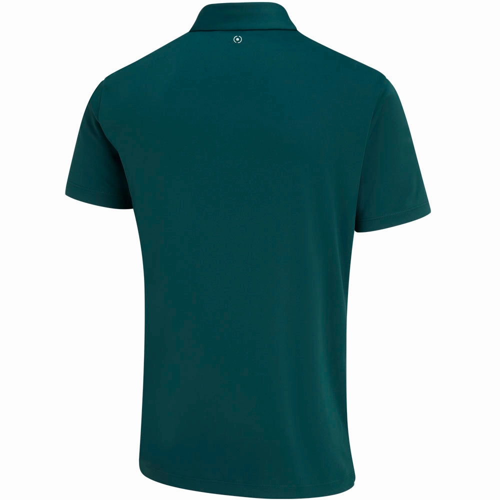 Lightweight Style Ping Hall Polo Shirt - Forest/Misty Green