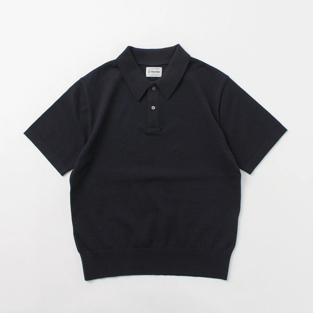 Chilly Wear YONETOMI NEW BASIC / Light Wave Cotton Knit Pullover