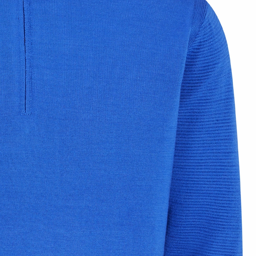Unisex Ping Croy 1/2 Zip Pullover - Dark Blue