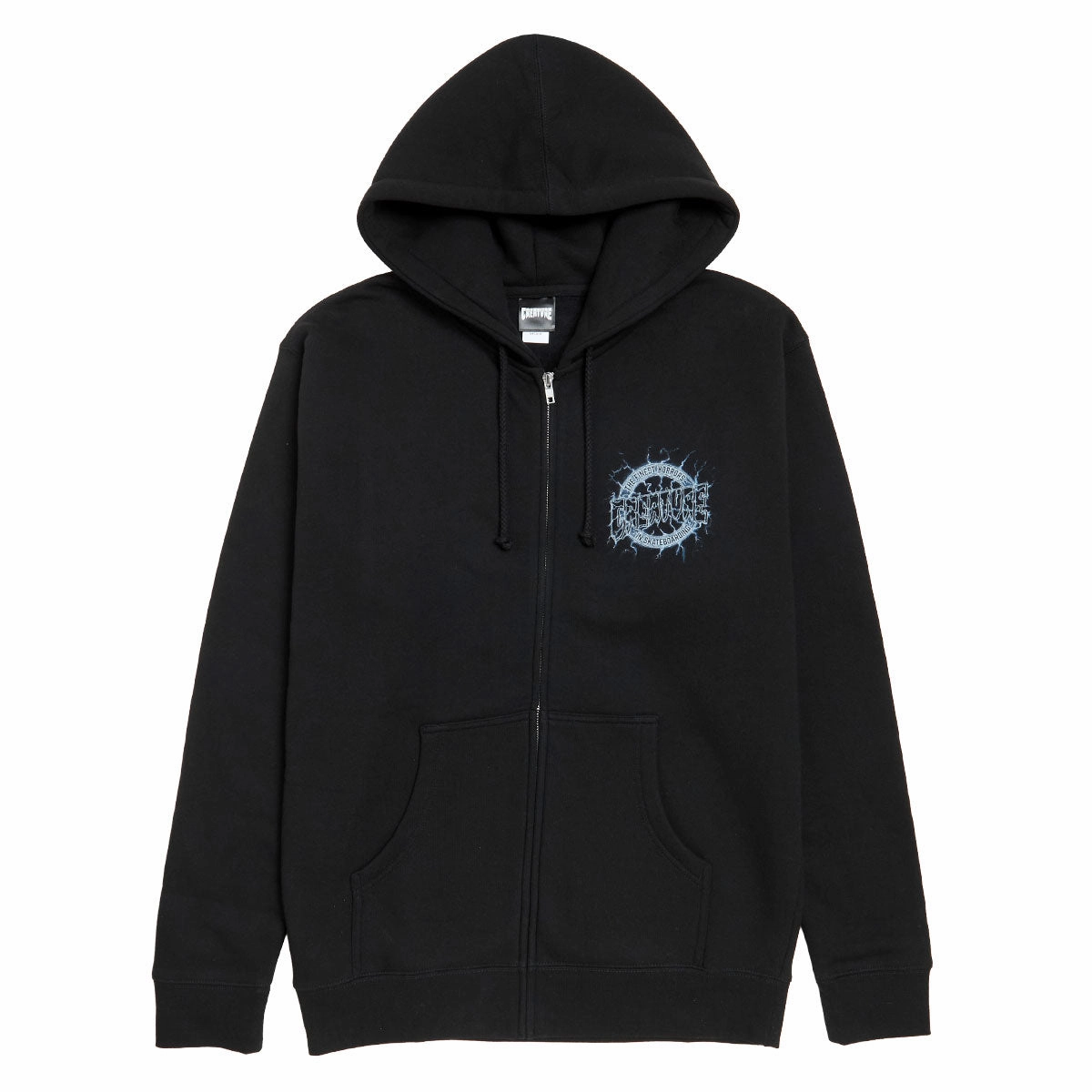 Creature Finest Strike Zip Up Hoodie - Black Gender Neutral