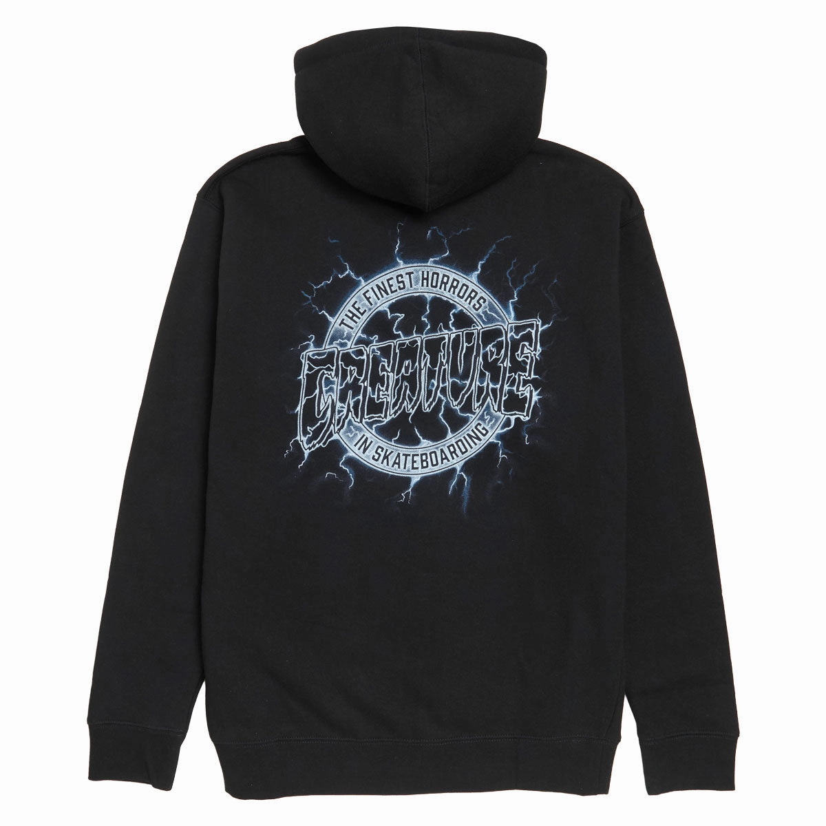 Creature Finest Strike Zip Up Hoodie - Black shopping spree Badger like