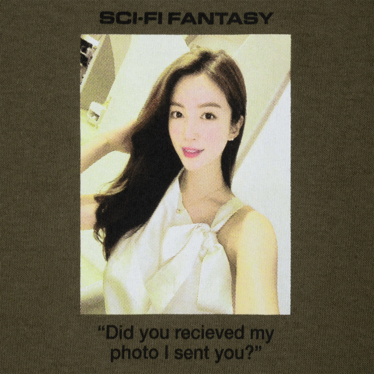 Sci-Fi Fantasy Catfish T-Shirt - Olive Chic Style