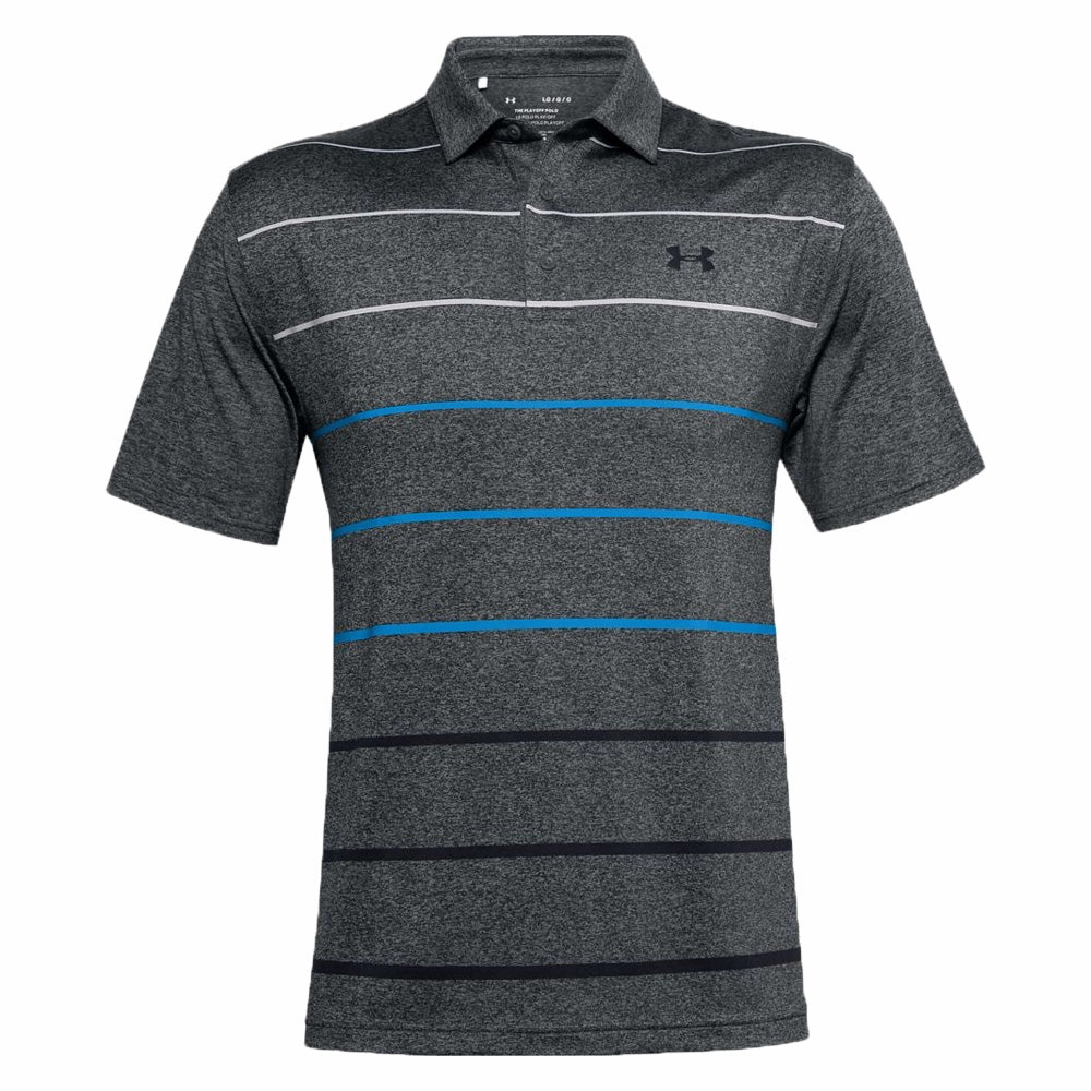 Timeless Style Travel Comfort Under Armour Playoff Polo Shirt 2.0 - Pitch Grey/Black