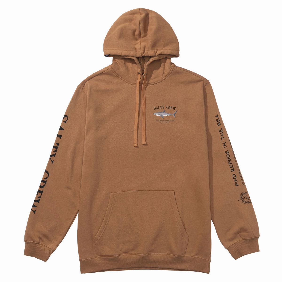 Salty Crew Bruce Fleece Hoodie - Sierra Seamless construction