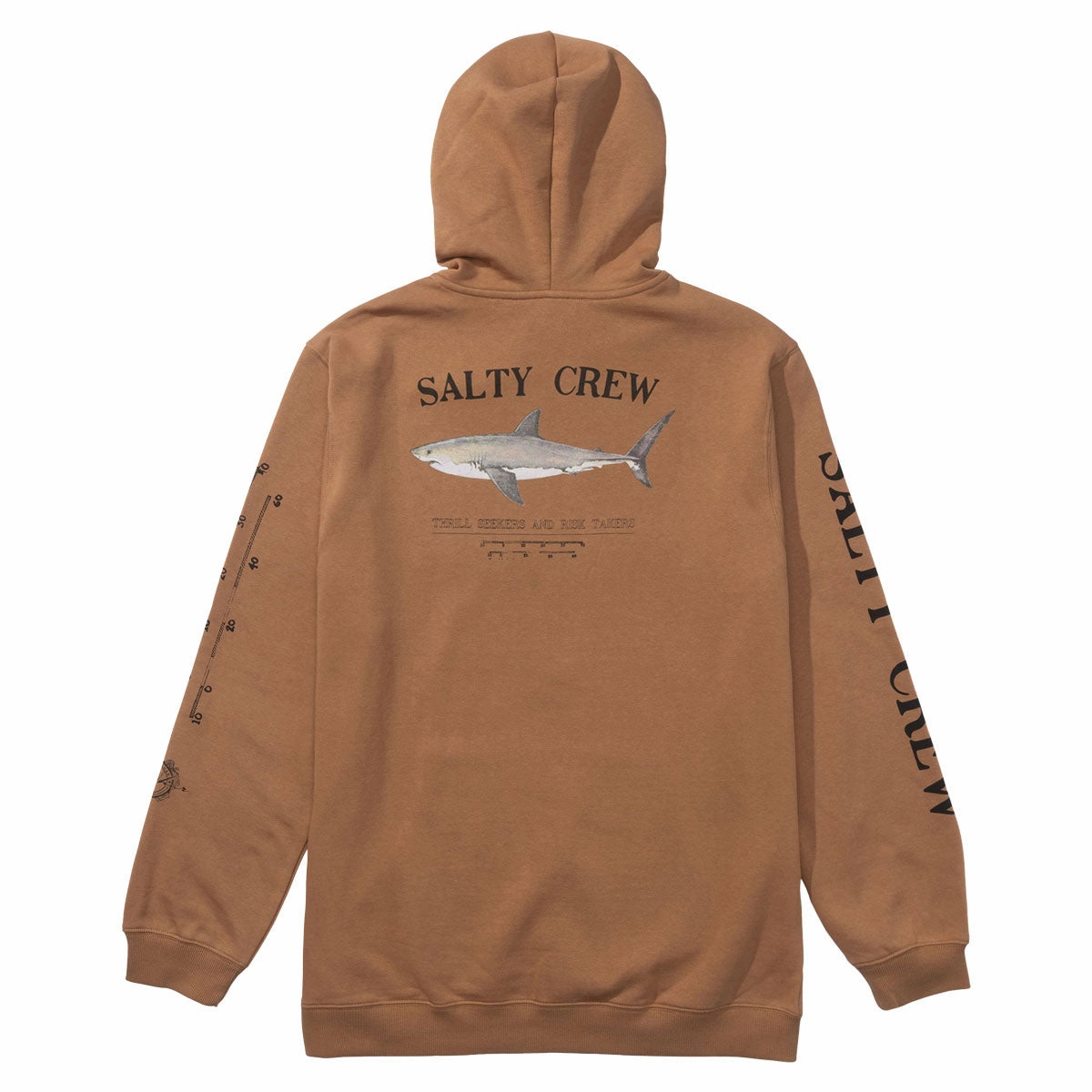 Salty Crew Bruce Fleece Hoodie - Sierra 3D Sculpted Hood