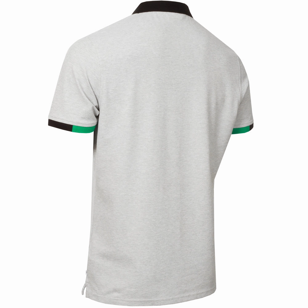 Calvin Klein Madison Polo Shirt - Silver Marl Cozy Touch Comfortable Piece